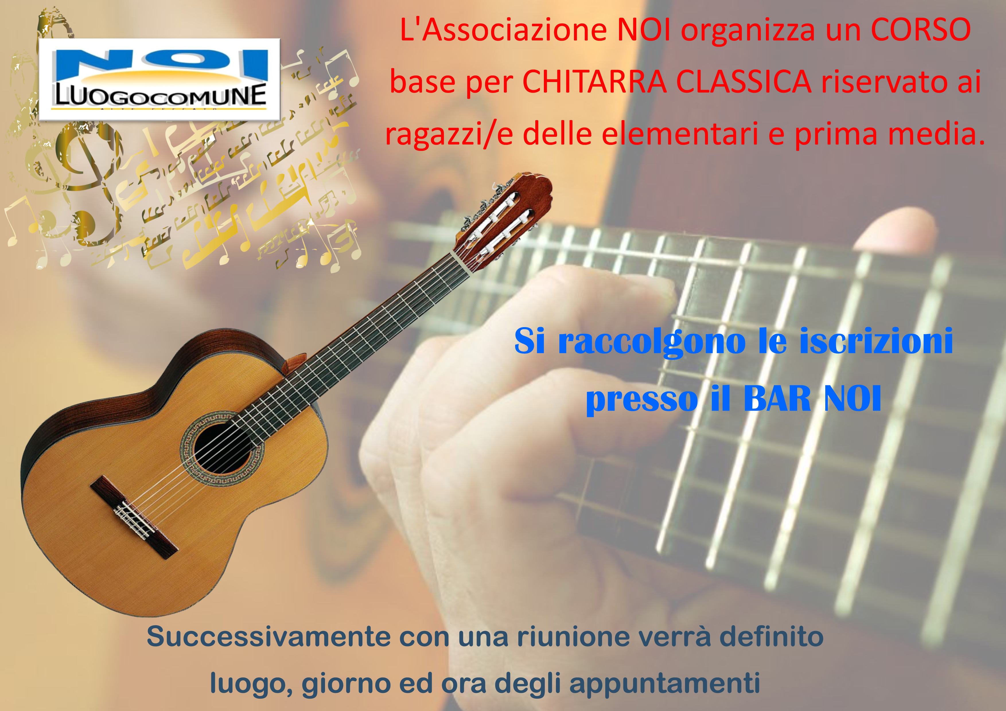 Manifesto chitarra