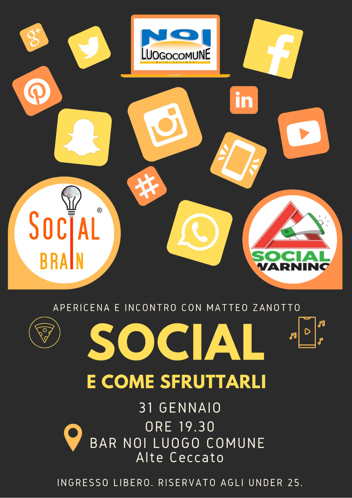 Apericena 31 Gennaio 2020