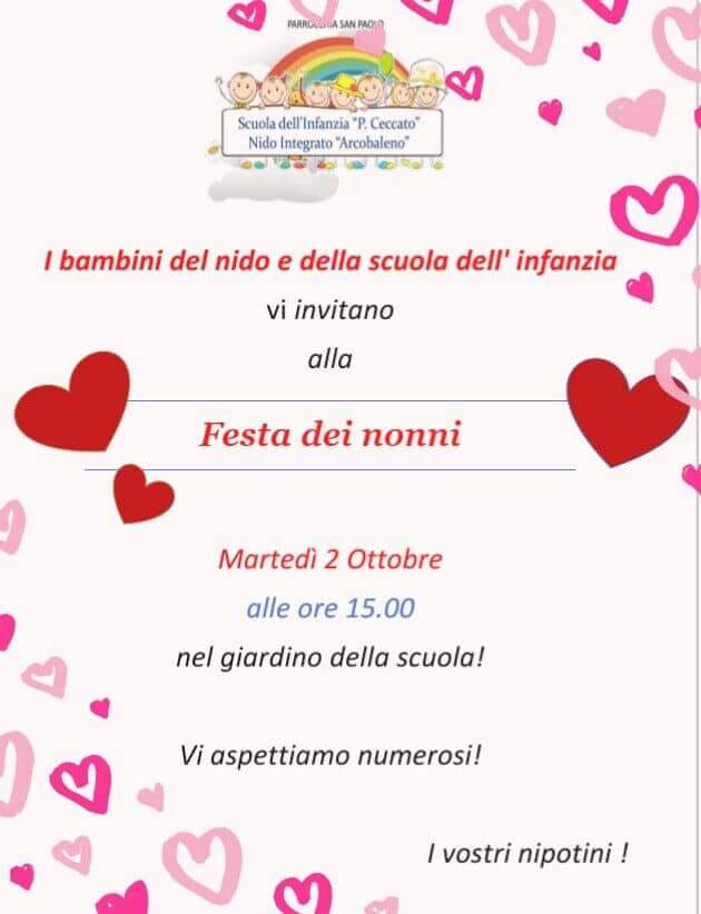 Festa dei nonni 2018