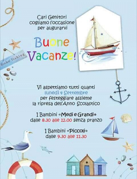 Buone vacanze 2017